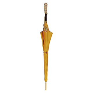 Italian umbrella – 24K gold handle automatic open canopy