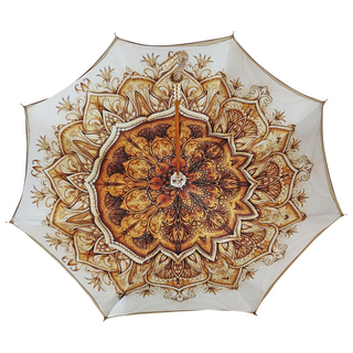 Exclusive handmade fancy umbrella 24K gold Swarovski crystal