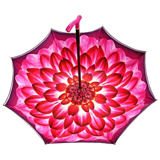 Ladies luxury umbrella – 24K gold accessory detail