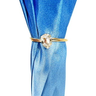 Exclusive Majolica pattern umbrella 24K gold plated handle