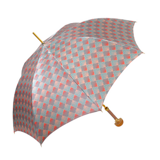 Handmade women's shell umbrella gold carbon fiber handle