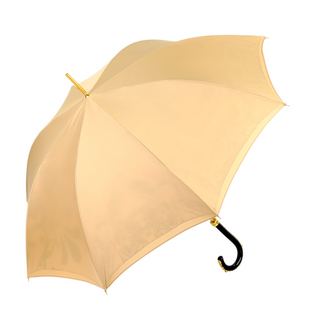 Women's Italian Majolica umbrella gold filigree top view