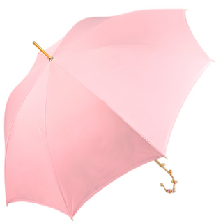 Luxury women's umbrella – 24K gold handle profile