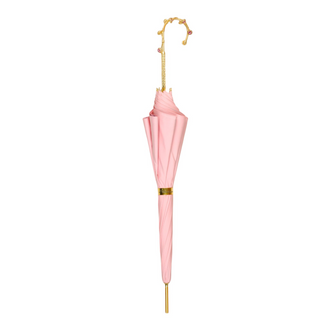 Luxury women's umbrella – gold handle automatic open canopy