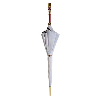 Royal Rose umbrella – rose pattern canopy close-up