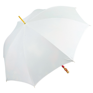 Italian luxury rose umbrella – gold plated detail
