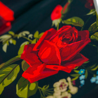 Royal Rose umbrella – canopy pattern detail
