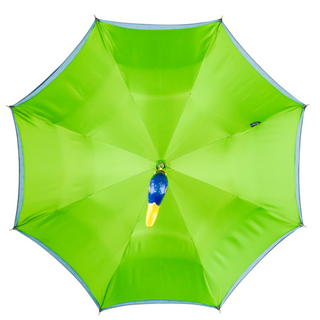 Exclusive luxury Italian umbrella hand-enameled silk 24K gold