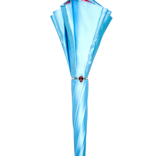 Handcrafted silver plated umbrella luxury crystal satin handle