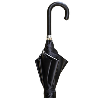 Exclusive unique Italian umbrella handmade leather handle