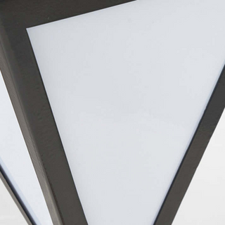 Black Metal Outdoor Lamp – Durable LED Garden Light | Weather Resistant Fixture