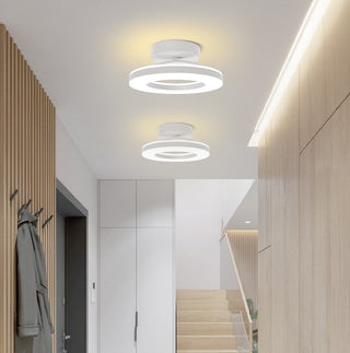 LED Ceiling Light – Luxury Geometry Ring Gold Modern Ceiling Lamp Fixture