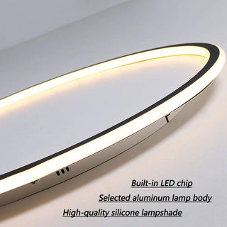 Ultra-Thin Ceiling Light - Adjustable Round LED Minimalist Light Fixture for Living Room