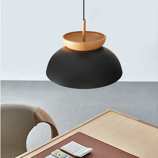 Iron wood pendant lamp for contemporary dining room