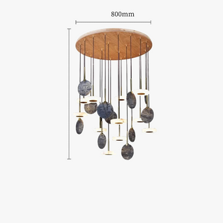 Modern Ceiling Light – Multibranched LED Lamp With Adjustable Intensity & Energy Efficient