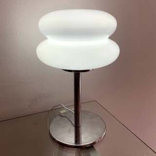Macaron Stained Glass Lamp – Colorful Table Lamp with Crystal Lampshade