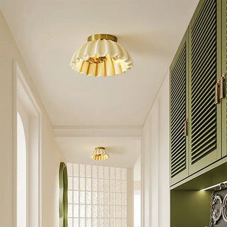 E14 French resin ceiling light – vintage classic entrance