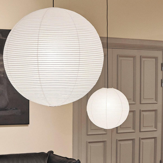 Paper lantern pendant — Nordic minimalist ceiling fixture