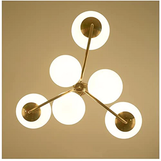 Large gold vintage metal chandelier multi-layered ceiling lamp