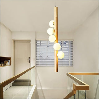 Driftwood Pendant Light – Scandinavian Pendant Lamp with Soft Ambient Lighting
