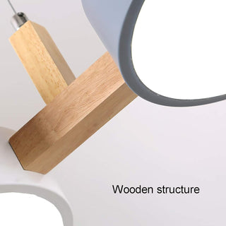 Modern Pendant Light – Three Heads Pendant with Adjustable Light Heads | Iron Wood Lighting