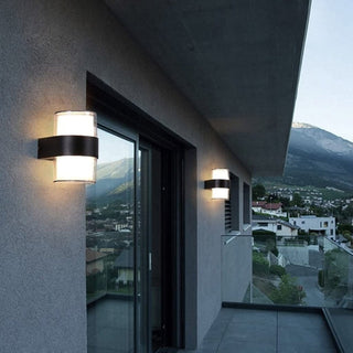 Outdoor Wall Light – Black Aluminium Exterior Wall Lamp | Weather Resistant Lighting