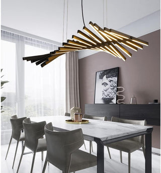 High-End Ceiling Light – Modern Adjustable Metal Fixture with 30 & 40 Light Points