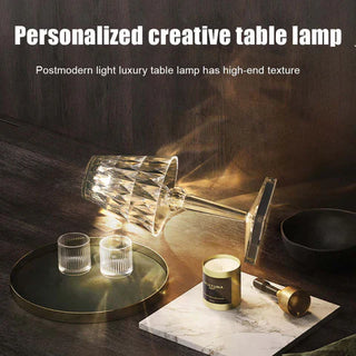K9 chandelier table lamp — modern LED crystal design