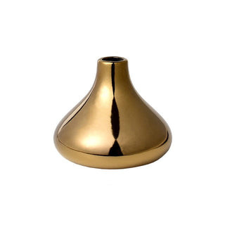 luxury gold vase ceramic flower vase nordic style decor elegant home accessory set view
