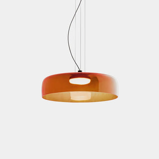 Glass pendant with medieval inspiration — Nordic living room