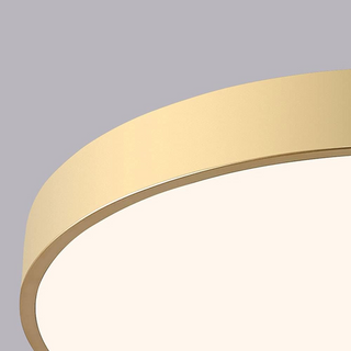 Plafonnier affleurant moderne – Luminaire LED rond | Éclairage de salle à manger minimaliste