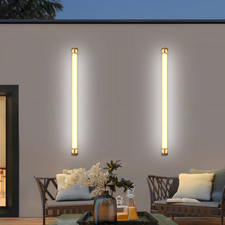Waterproof long LED outdoor wall sconce angle — IP65