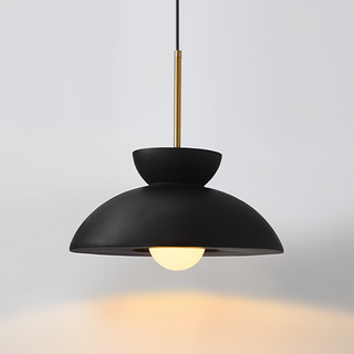 Adjustable resin pendant — Nordic minimalist ceiling lamp