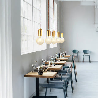 Suspension en verre moderne – Luminaires suspendus LED élégants pour salon