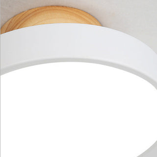 Plafonnier LED en bois – Luminaire LED moderne avec finition en bois naturel