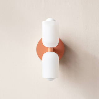 Modern double head adjustable LED wall sconce — lamp