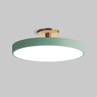 Semi-Flush Mount Ceiling Light – Acrylic LED Fixture for Bedroom & Dining Room