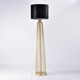 Dimmable LED Floor Lamp – Modern Metal Design With Adjustable Light Ambiance