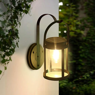 Outdoor Wall Lamp – Black Aluminum LED Modern Exterior Wall Sconce