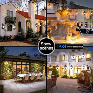 Outdoor Wall Lamp – Black Aluminum Modern Wall Light | Energy Efficient LED