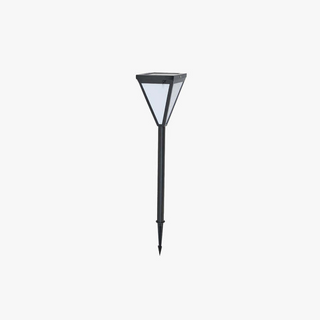 Black Metal Outdoor Lamp – Durable LED Garden Light | Weather Resistant Fixture