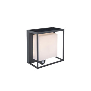 Solar Wall Light – Modern Outdoor Lighting With Acrylic Wall Lamp & Warm LED Light