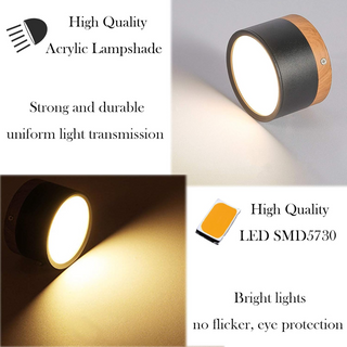 Mini Cylinder Ceiling Light - Aluminum Modern Flush Mount LED Fixture