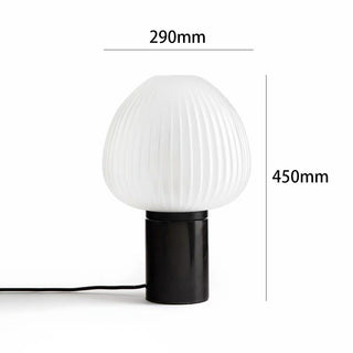 Nordic bedroom plug-in lamp — minimalist glass warm