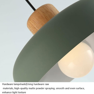 Suspension nordique – Petite suspension minimaliste en aluminium teinté pour salle à manger