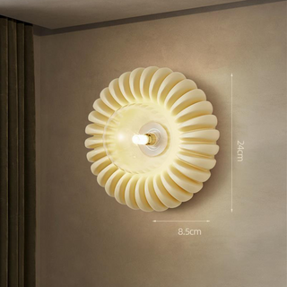 French style wall sconce resin material — G9 wall light fixture