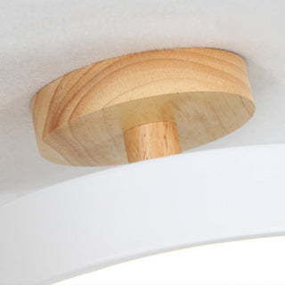 Plafonnier LED en bois – Luminaire LED moderne avec finition en bois naturel