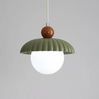Suspension française – Petit plafonnier pour salon avec lumière chaude et luminaire en verre et fer forgé