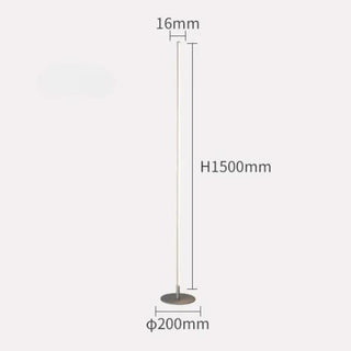 LED Floor Lamp – Modern Standing Metal Lamp | Warm Energy Efficient Lighting