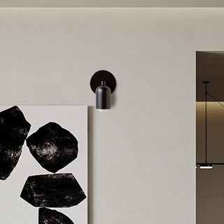 Coloured glass shade wall sconce small — modern indoor lamp